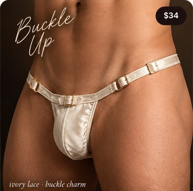 Buckle Up for men — mock-up photo