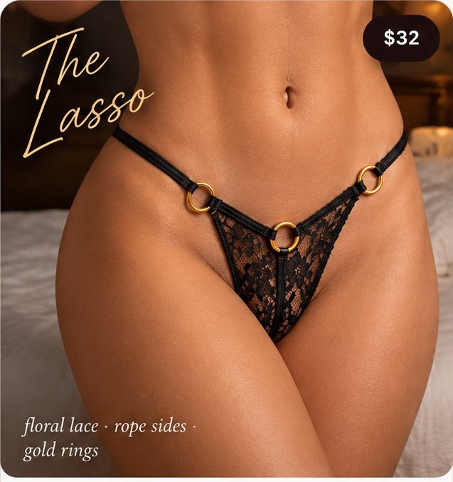 The Lasso for women — mock-up photo